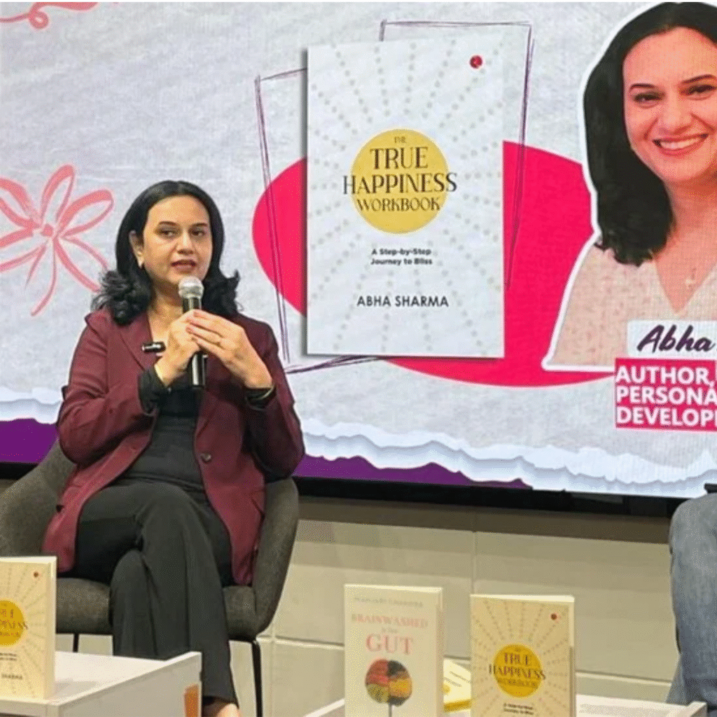 Abha Sharma Author. Personal Development Coach, Life Coach. The True Happiness Workbook. Vediquant Vedantic Truth in Quantum Science. The Making of the Greatest. The Scindia School Literary Festival 2025. Rupa Publications